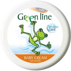 Dětský krém Greenline Baby s pudrem