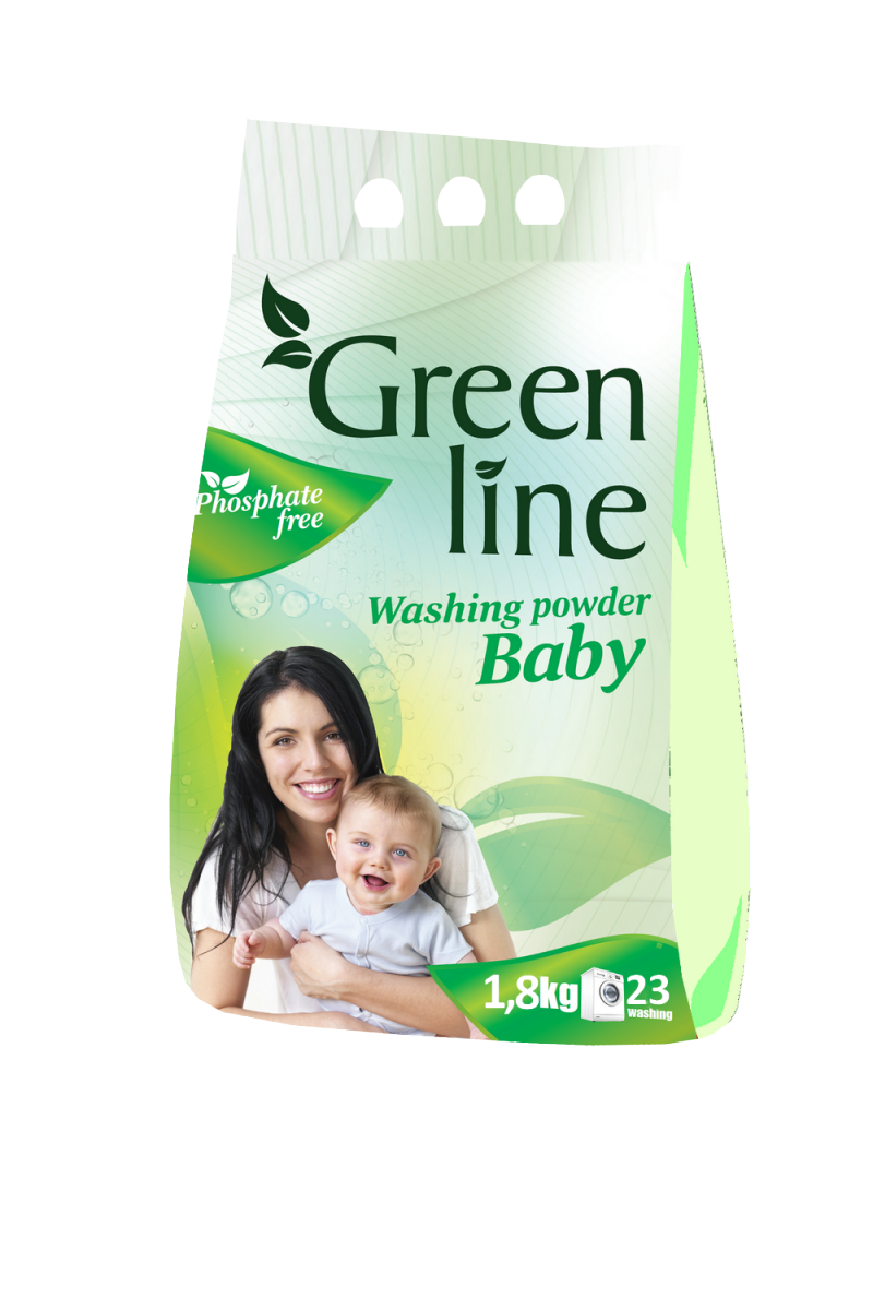 green washing powder