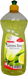 СРЕДСТВА ДЛЯ МЫТЬЯ ПОСУДЫ Greenline Lemon