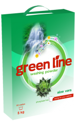 Prací prášek Greenline Aloe vera
