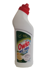 The toilet cleaner Owio lemon