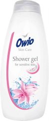 Shower gel Owio for sensitive skin